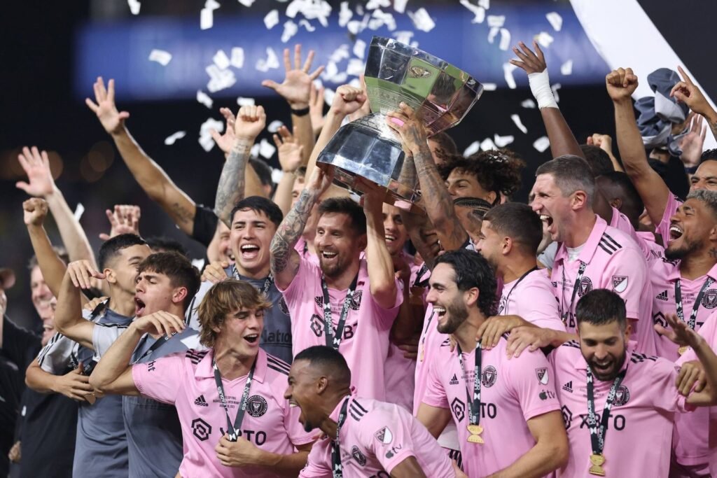 Lionel Messi Leads Inter Miami to First MLS Cup Victory. Lionel Messi Leads Inter Miami to First MLS Cup Victory.