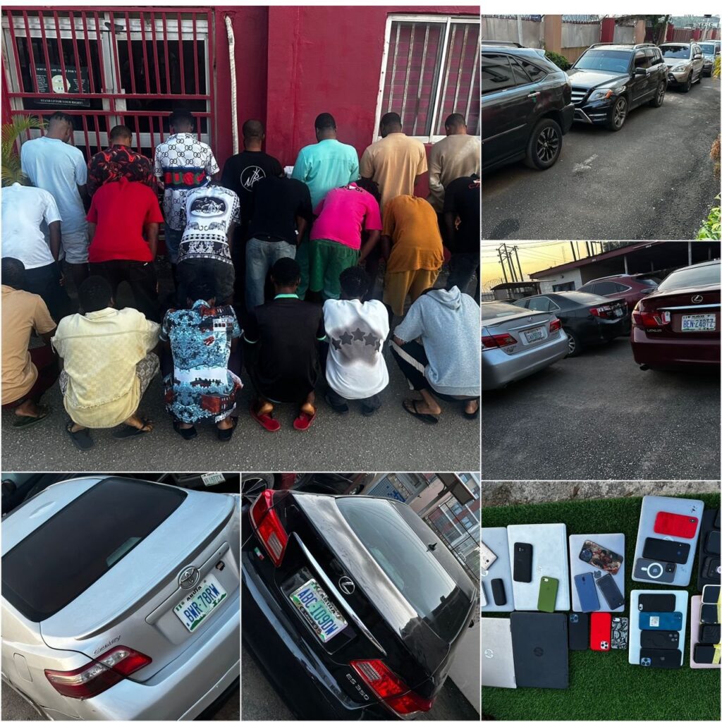 EFCC Arrests 23 Suspects in Benin, Abuja EFCC Arrests 23 Suspects in Benin, Abuja
