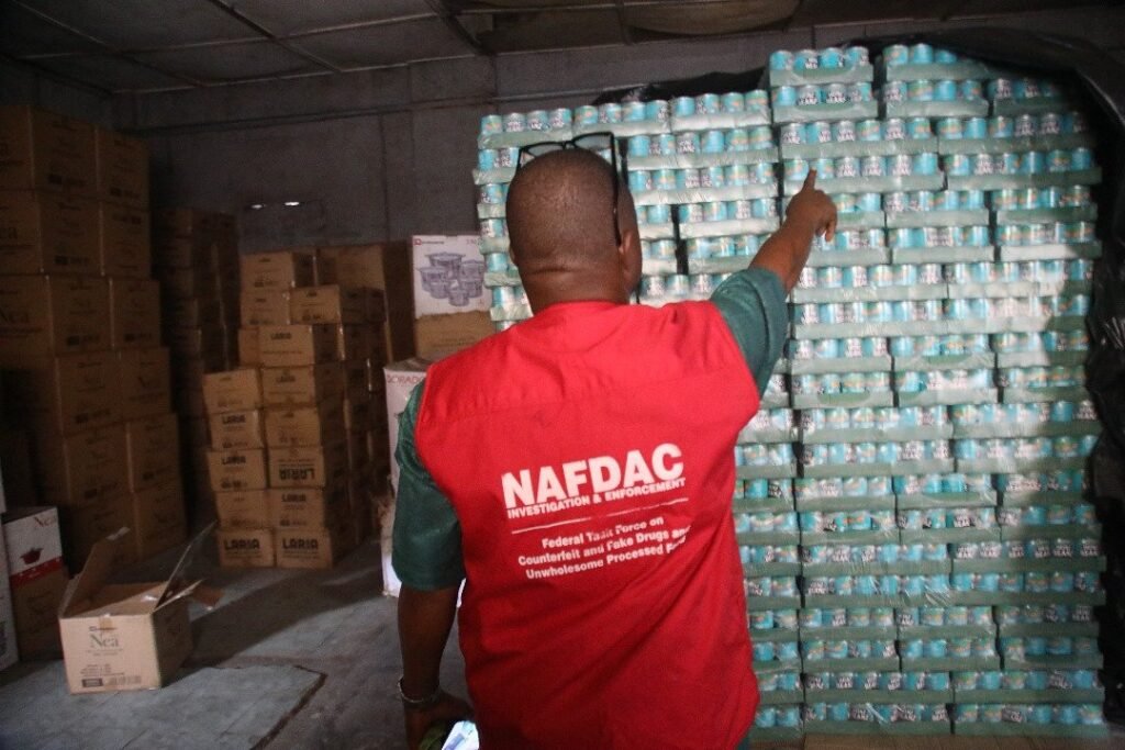 NAFDAC seizes N3.8bn worth unapproved food products NAFDAC seizes N3.8bn worth unapproved food products