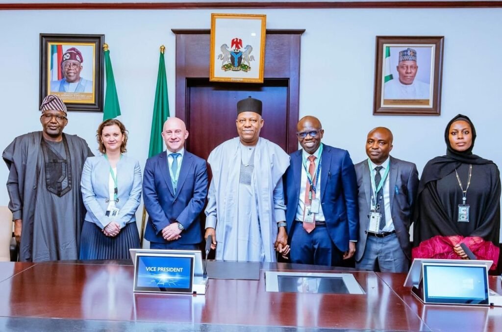 Shettima pledges stronger ties with tech giants, Ericsson