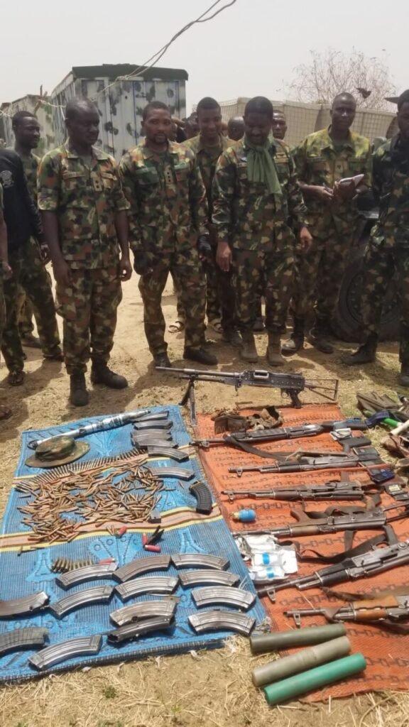 Troops bust terrorist’s camp in Katsina, neutralize 21, recover arms, others Troops bust terrorist’s camp in Katsina, neutralize 21, recover arms, others