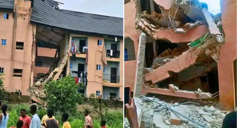 Two children rescued as two-storey building collapses in Kwara Two children rescued as two-storey building collapses in Kwara