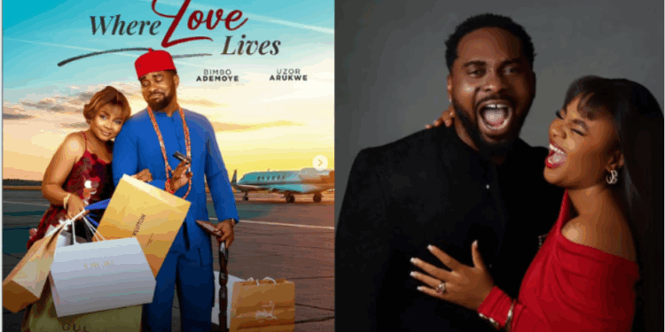 Bimbo Ademoye’s ‘where love lives’ hits 6 million views in 72 hours on YouTube Bimbo Ademoye’s ‘where love lives’ hits 6 million views in 72 hours on YouTube