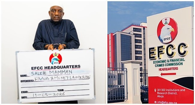 EFCC transfers ex-power minister to Kuje prison to begin 75-year jail term EFCC transfers ex-power minister to Kuje prison to begin 75-year jail term