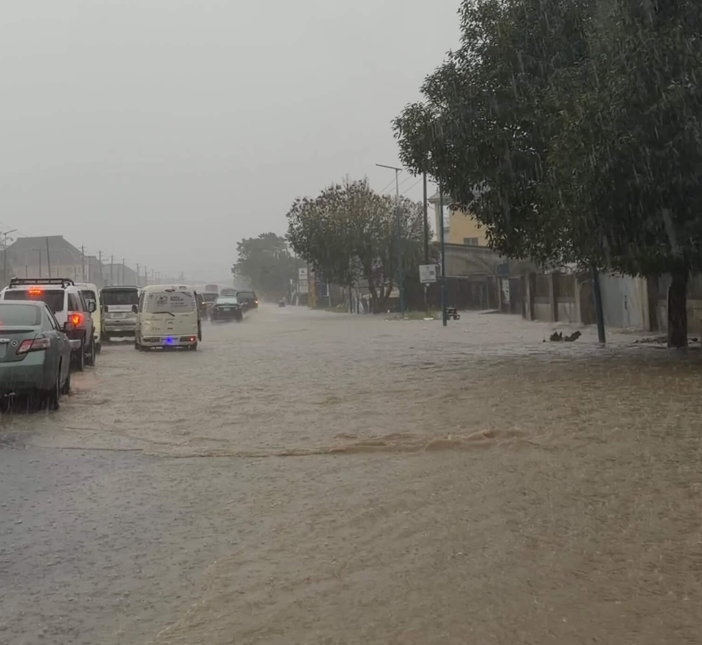 Severe flooding